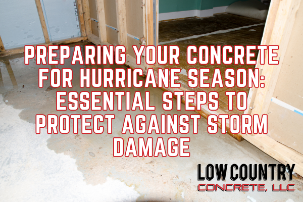 Preparing Your Concrete for Hurricane Season: Essential Steps to Protect Against Storm Damage